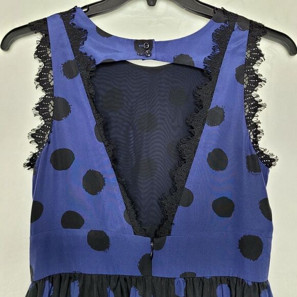 Corey Lynn Calter Polka Dot Midi Dress Size 8 - Picture 6 of 11
